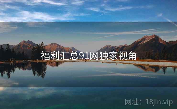 福利汇总91网独家视角