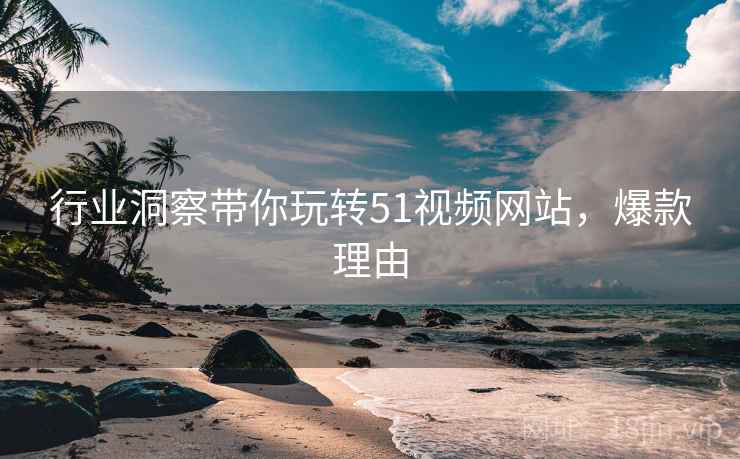 行业洞察带你玩转51视频网站，爆款理由